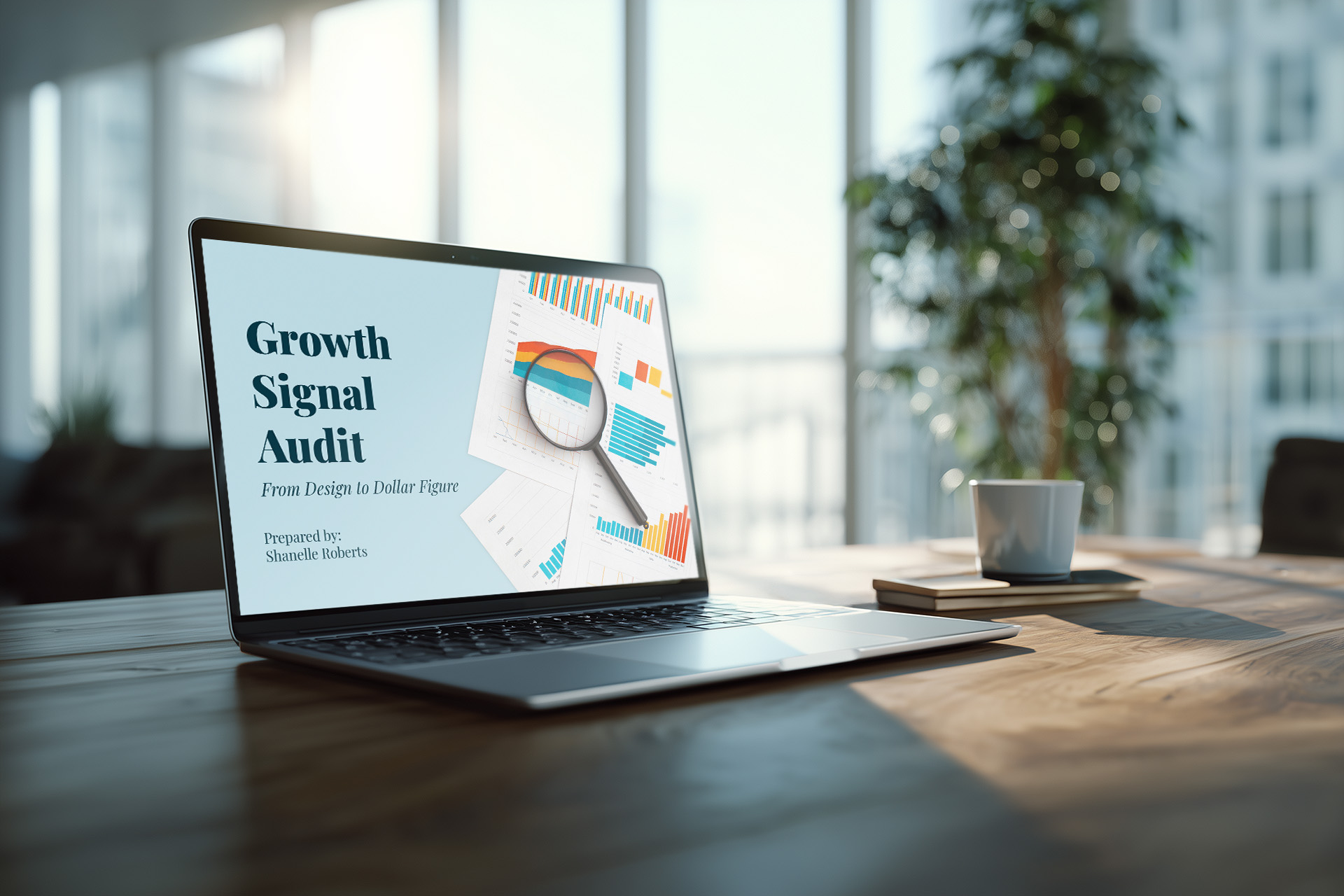 Growth Signal Audit report — From Design to Dollar Figure, prepared by Shanelle Roberts